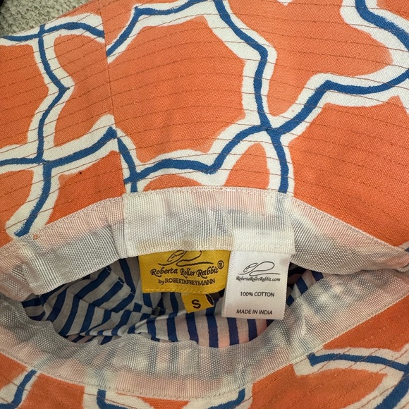 Roberta Roller Rabbit cotton sun hat bucket hat. New without tag. - Picture 2 of 2